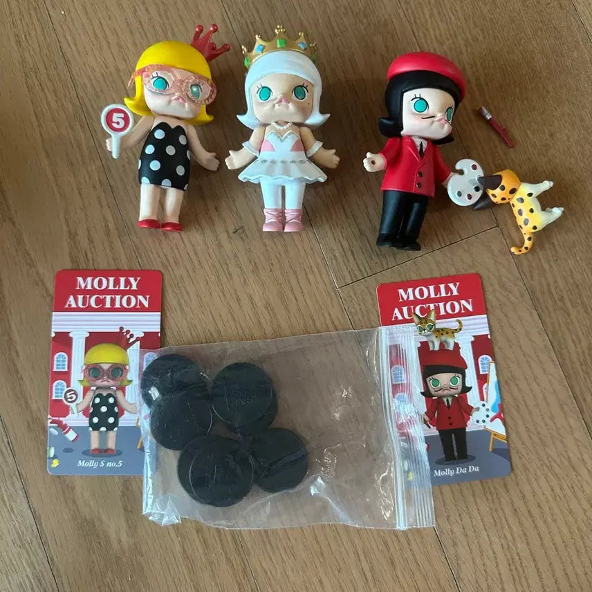 [BUNJANG] Molly Figure Bundle Set (3 Types) / 몰리3종 일괄