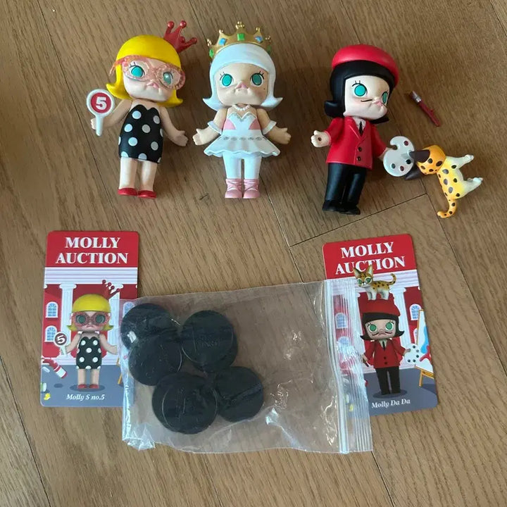 [BUNJANG] Molly Figure Bundle Set (3 Types) / 몰리3종 일괄