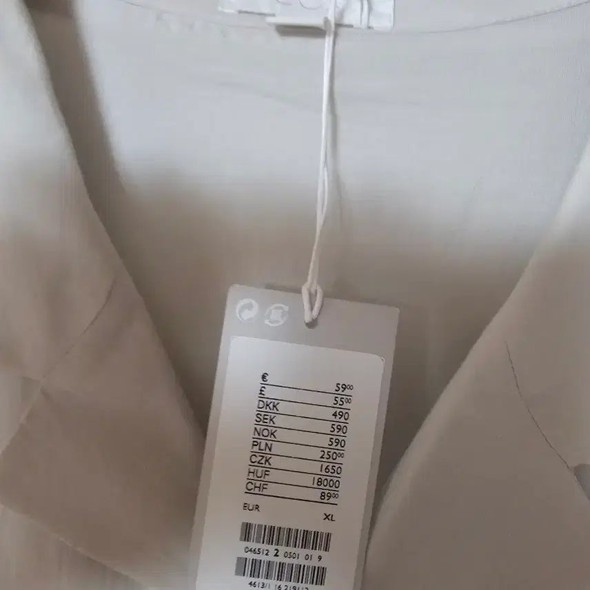 [BUNJANG] COS Camp Collar Short Sleeve Shirt XL / 코스 cos 캠프 카라 반팔셔츠 xl (105-110)
