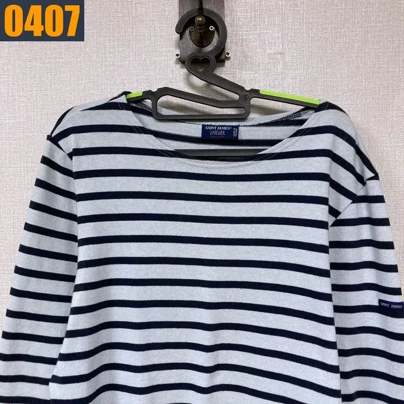 [SOLD OUT] 95 세인트 제임스 스트라이프 긴팔 니트 티셔츠
