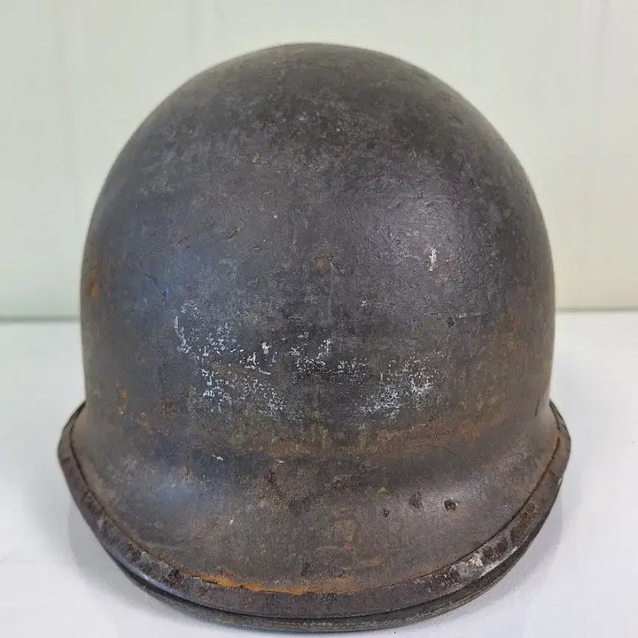 [BUNJANG] Antique Iron Helmet / 근대사 수집 자료 옛날 무쇠 철모 하이바 3