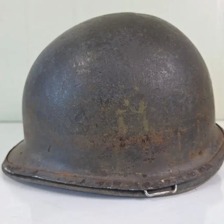 [BUNJANG] Antique Iron Helmet / 근대사 수집 자료 옛날 무쇠 철모 하이바 3