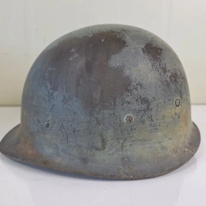 [BUNJANG] Antique Iron Helmet / 근대사 수집 자료 옛날 무쇠 철모 하이바 3