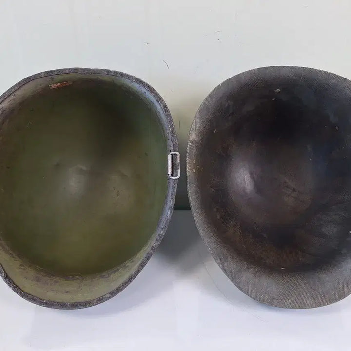 [BUNJANG] Antique Iron Helmet / 근대사 수집 자료 옛날 무쇠 철모 하이바 3