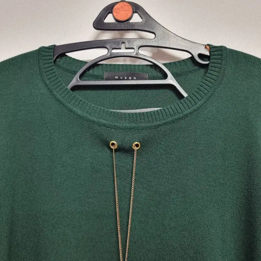 [BUNJANG] Muzak Green Knit Blouse / muzak 초록색 니트 블라우스