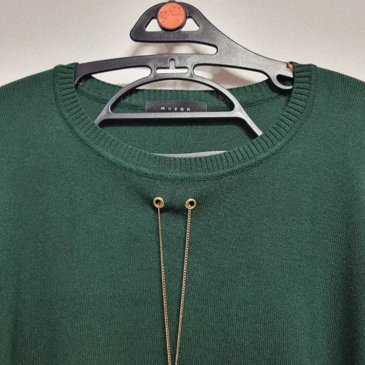 [BUNJANG] Muzak Green Knit Blouse / muzak 초록색 니트 블라우스