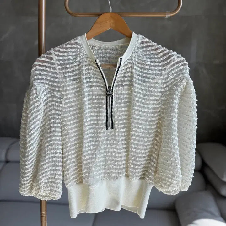 [BUNJANG] TIME/MIND/LANVIN Objet Blouse Set / 오브제 블라우스 82 한섬 타임 마인 랑방