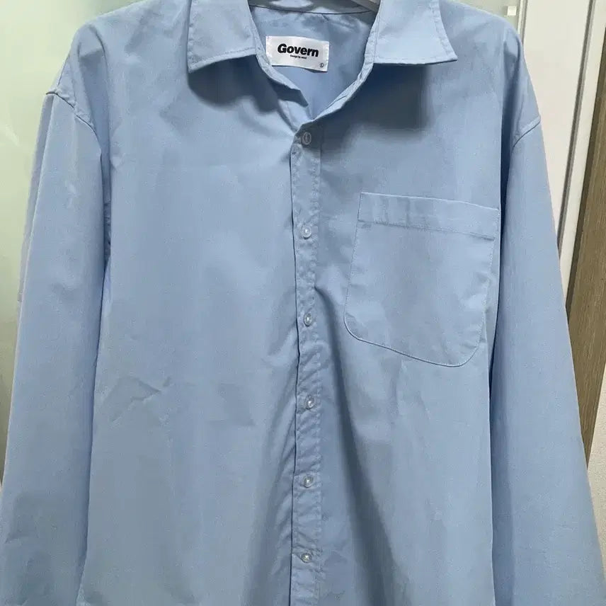 [BUNJANG] Sky Blue Shirt / 찐 급처 하늘색 셔츠 직거래 혜택 있음
