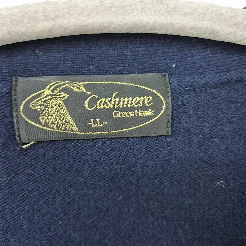 [SOLD OUT] 일본 빈티지)캐시미어100% 남성 네이비 가디건
