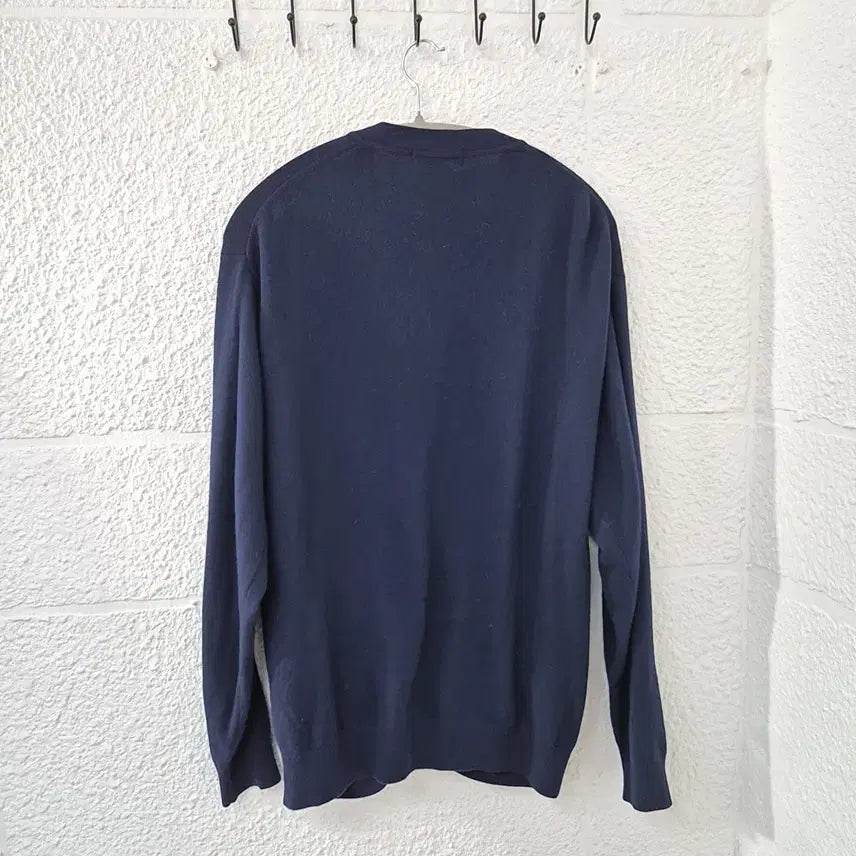 [SOLD OUT] 일본 빈티지)캐시미어100% 남성 네이비 가디건