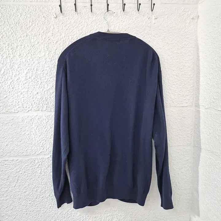 [SOLD OUT] 일본 빈티지)캐시미어100% 남성 네이비 가디건