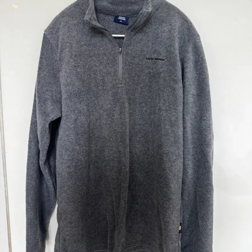 [BUNJANG] Kakao Friends Fleece Half-Zip-Up Jacket / 새상품) 카카오프렌즈 후리스 하프집업 xl,2xl