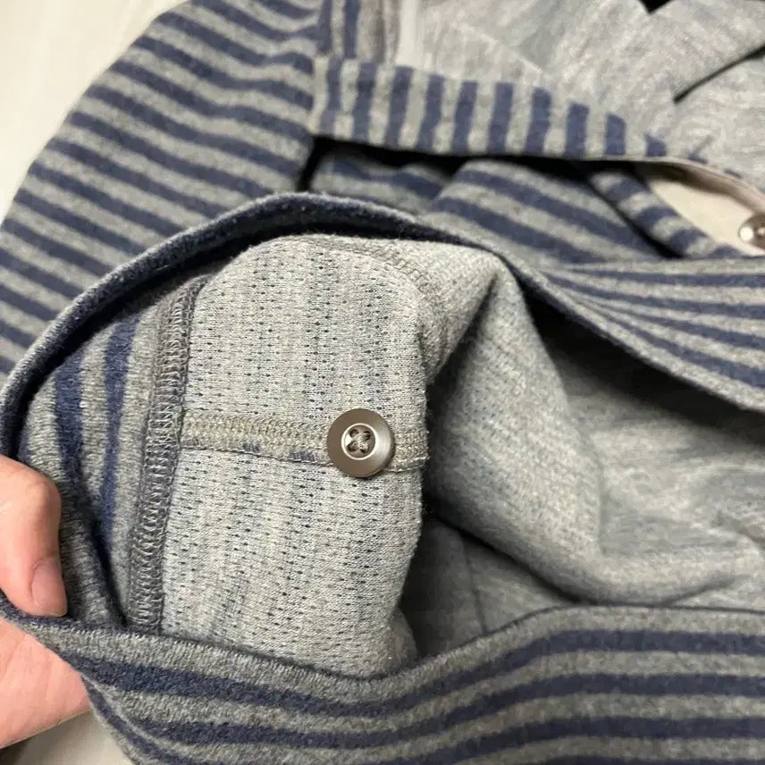 [BUNJANG] Patagonia Stripe Wool Hoodie / 빈티지 파타고니아 스트라이프 울 후드티