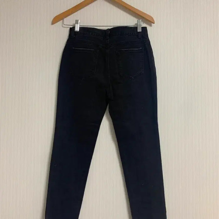 [BUNJANG] Sisley Black Denim Jeans / 새상품 시슬리 흑청 트임 청바지