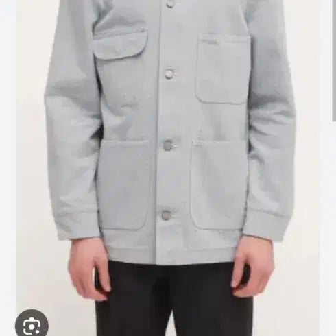[BUNJANG] Maison Margiela Stitch Denim Shirt Jacket Size 54 / 마르지엘라 스티치 데님 셔츠 자켓  54 사이즈 (110~)