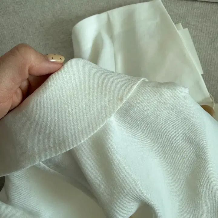 [BUNJANG] Avie Muah Linen Short Sleeve Blazer / 아비에무아 린넨 쇼트 슬리브 블레이저