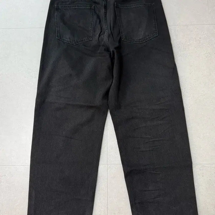[BUNJANG] Uniqlo Wide Straight Jeans / 유니클로 와이드 스트레이트진