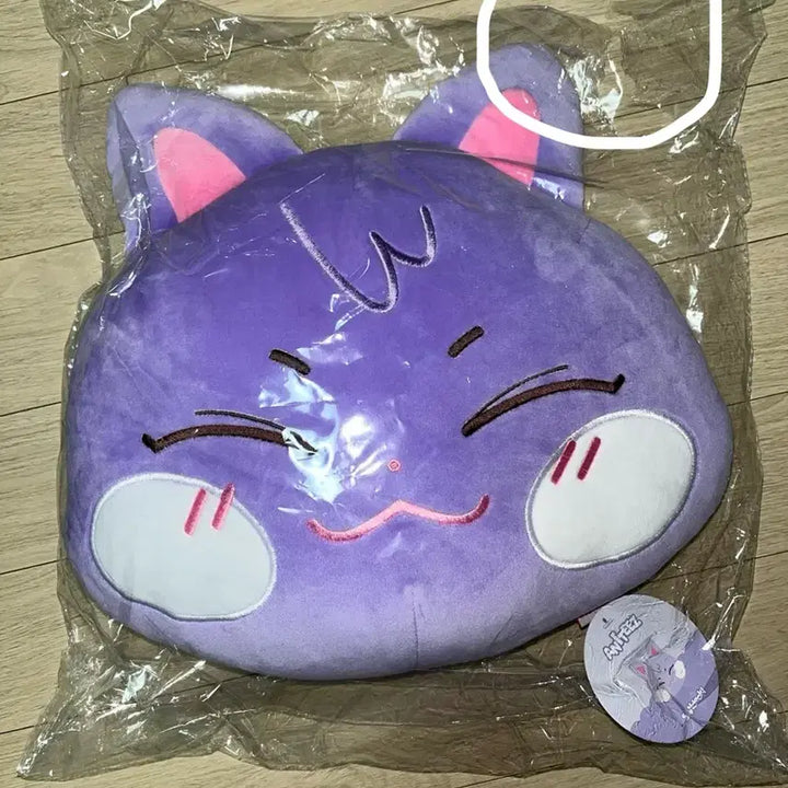 [BUNJANG] ATEEZ SAN Anitiny Face Cushion Doll / 에이티즈 애니티즈 최산 산덕이 페이스 쿠션 인형 미개봉