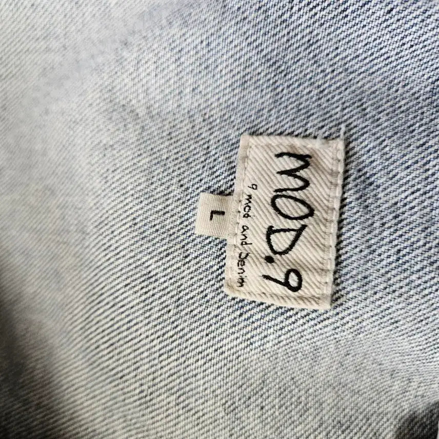 [BUNJANG] Mod9 Blue Cape Denim Jacket / 모드나인 파란망토 L 청자켓 데님자켓 판매 오버사이즈