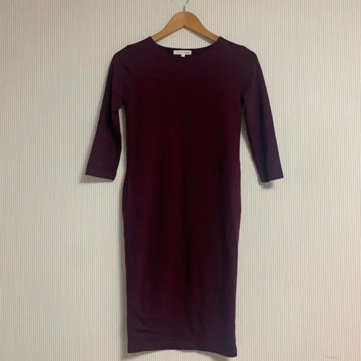[BUNJANG] Daily 7/10 Sleeve Long Dress with Pockets / 새상품 7부소매 데일리 롱 원피스 주머니있음