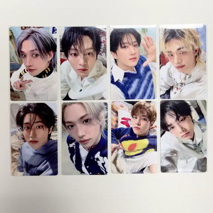 [BUNJANG] Stray Kids 6th Fanmeeting Online MD POB Photocard Bundle Set / 스키즈 6TH Fanmeeting 온라인 MD 특전포카 (8set)