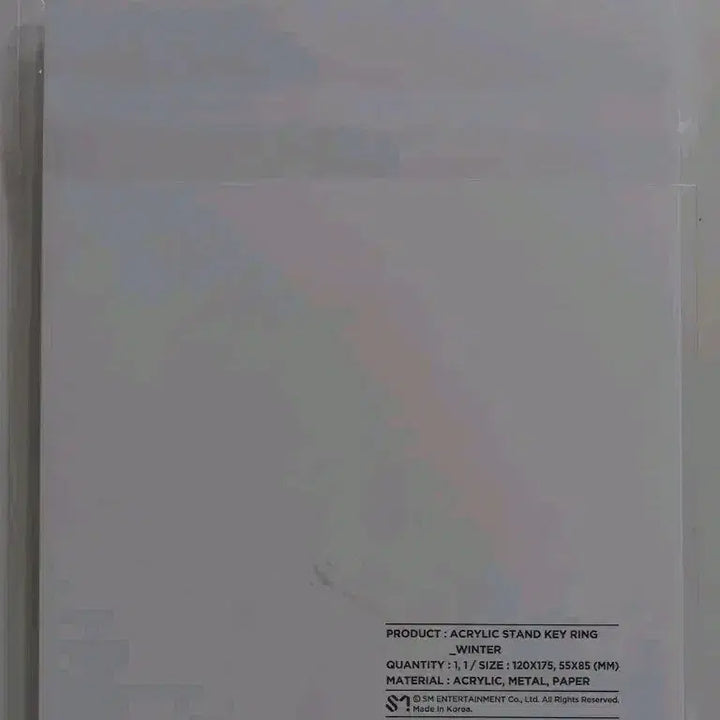 [SOLD OUT] 에스파 윈터 콘서트 굿즈 아크릴 스탠드