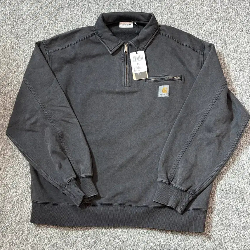 [BUNJANG] Carhartt WIP Detroit Half Zip Sweatshirt / 칼하트 wip, SS26 디트로이트 하프 집업