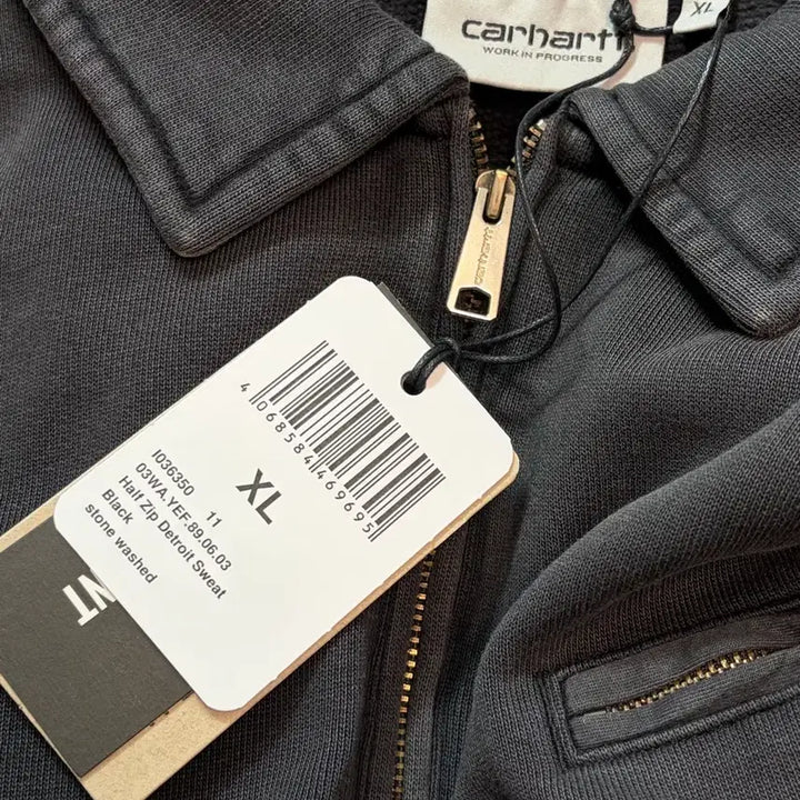 [BUNJANG] Carhartt WIP Detroit Half Zip Sweatshirt / 칼하트 wip, SS26 디트로이트 하프 집업
