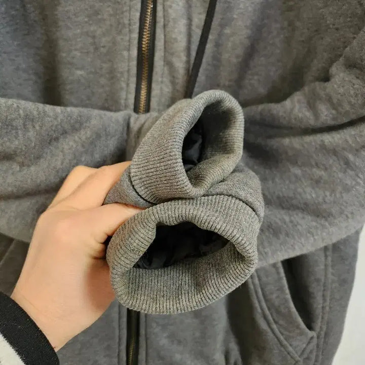[BUNJANG] Moose Knuckles Bunny Hooded Zip-Up Gray Jacket / 정품 무스너클 버니 후드집업 그레이 S/P