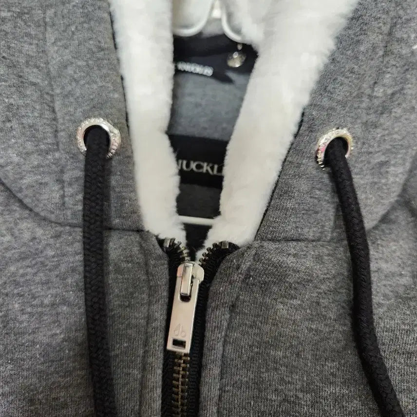 [BUNJANG] Moose Knuckles Bunny Hooded Zip-Up Gray Jacket / 정품 무스너클 버니 후드집업 그레이 S/P