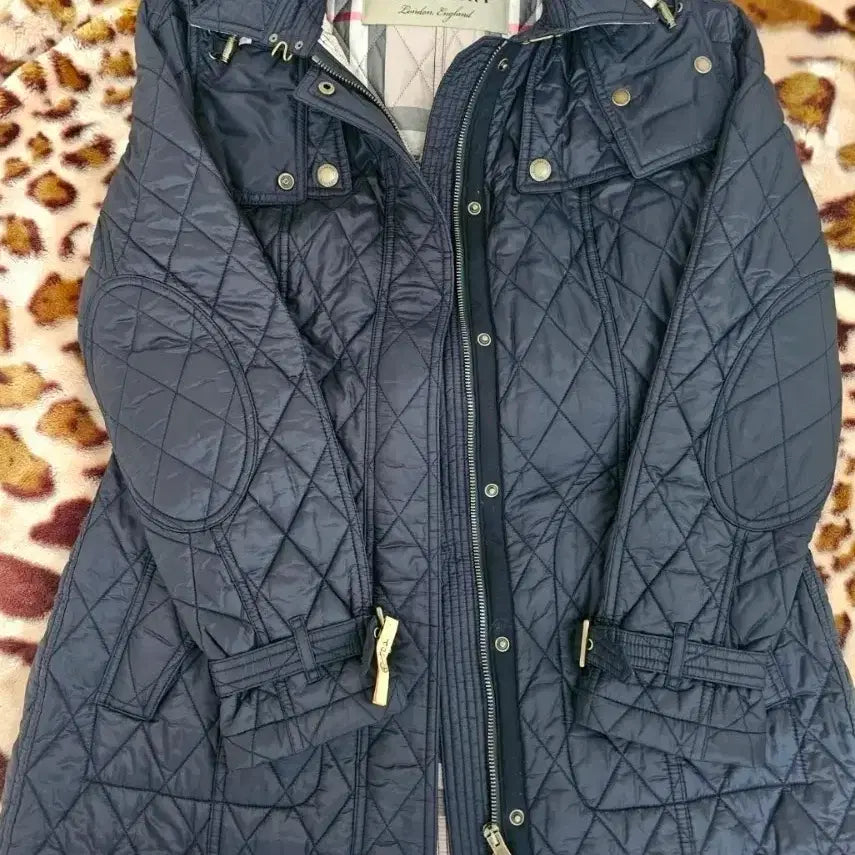 [SOLD OUT] 블랙 퀼팅 후드 벨트  라지