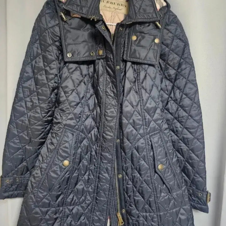 [SOLD OUT] 블랙 퀼팅 후드 벨트  라지