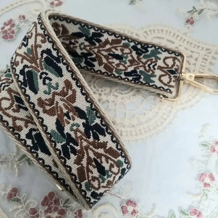[BUNJANG] Ethnic Pattern Bag Strap / 에스닉 패턴 가방 스트랩(새상품)