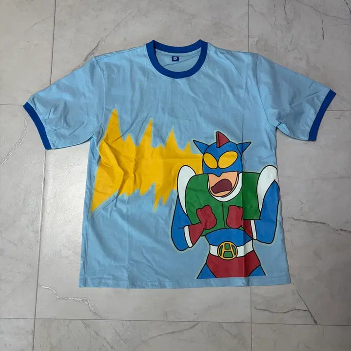 [BUNJANG] Denc Comma Crayon Shin-chan Action Mask T-shirt / 덴꼼마 짱구 야광 액션가면 반팔 L 팝니다