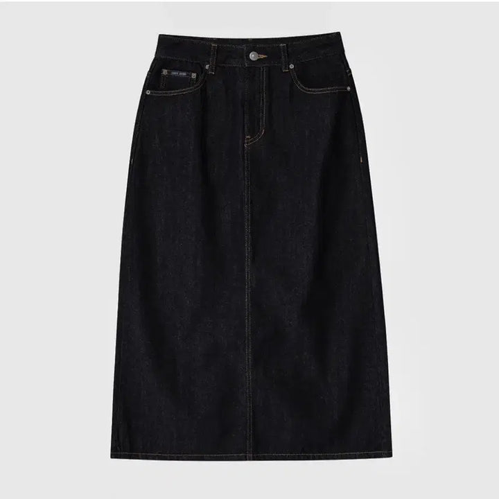 [SOLD OUT] [세인트제임스] A라인 롱스커트