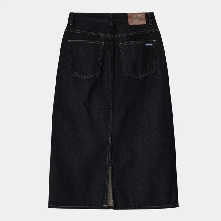 [SOLD OUT] [세인트제임스] A라인 롱스커트