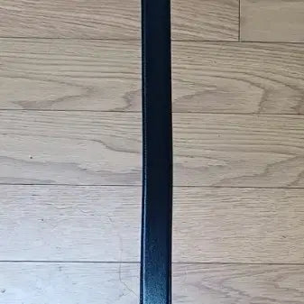 [BUNJANG] TIME Genuine Natural Leather Slim Belt (Black) / 새상품 타임(TIME) 정품 천연가죽 슬림 벨트 (블랙)