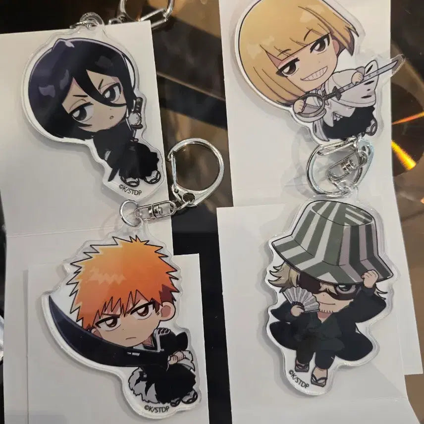 [BUNJANG] Bleach Acrylic Keychain Set / 세트 아크릴 키링 블리치