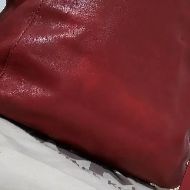 [BUNJANG] Michael Kors Manhattan Burgundy Tote Bag / 마이클코어스 버건디 토트백 빈티지 체인백. 39*24*12. 맨하탄 메시