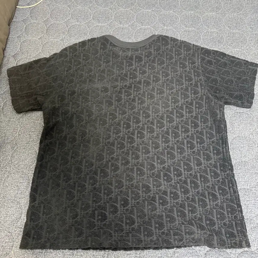 [BUNJANG] Dior Oblique Terry Short Sleeve T-Shirt / 디올 오블리크 테리 반팔 정품