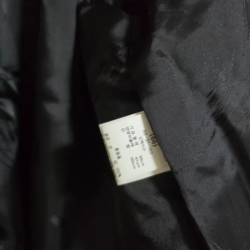 [SOLD OUT] 친칠라 스타일 가공된 밍크 하프 퍼코트