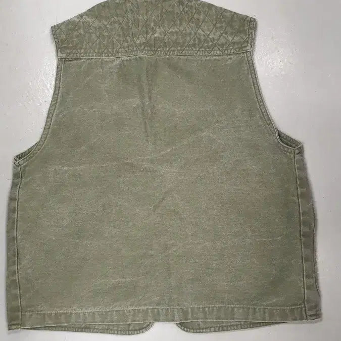 [BUNJANG] CANYON ROCK Workwear Vest - Khaki (M) / CANYON ROCK 워크웨어 베스트 카키M