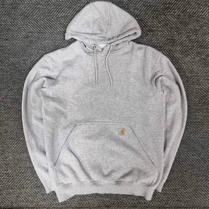 [BUNJANG] Carhartt Grey Oversized Hoodie / 칼하트 그레이 후드티 오버핏