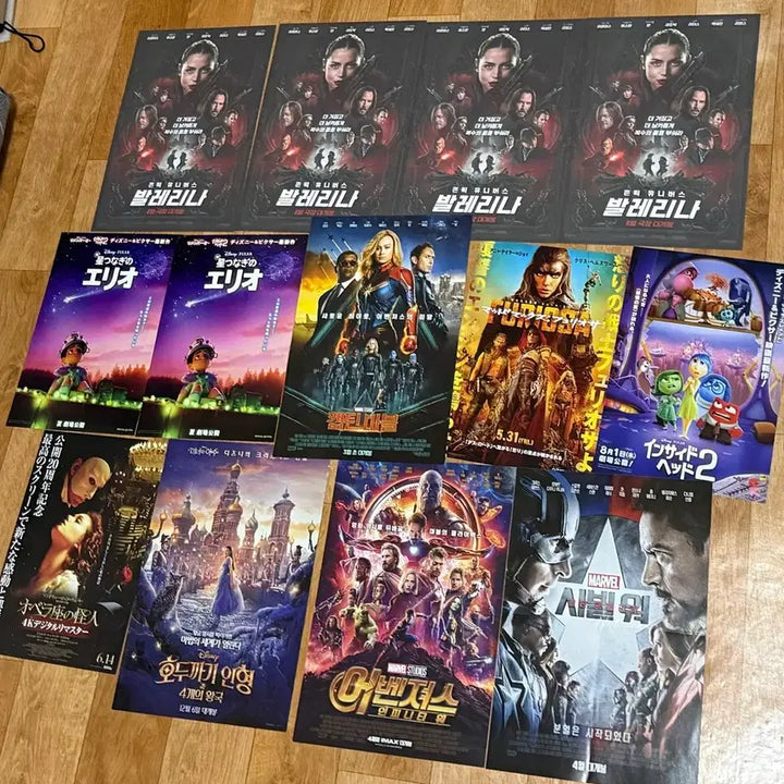[BUNJANG] Various Movie Pamphlets Bundle Set / 다양한 영화 팜플렛 15종 일괄 판매해요
