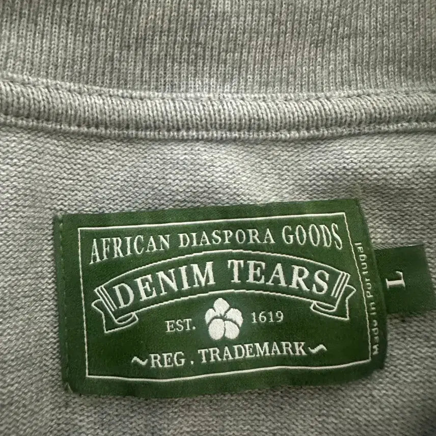 [BUNJANG] Denim Tears Long Sleeve T-Shirt / 데님티어스 롱슬리브