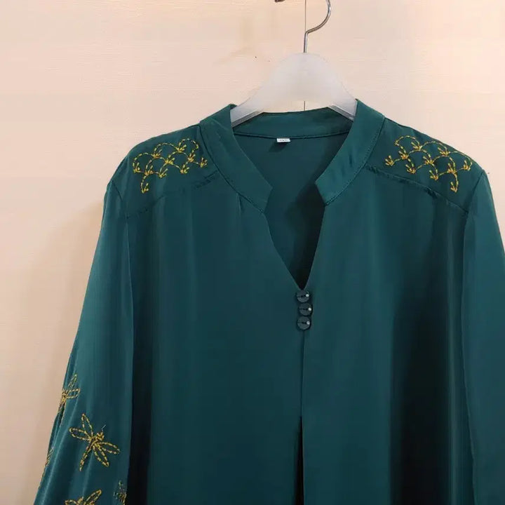 [BUNJANG] Embroidered Blouse / 92. 자수블라우스