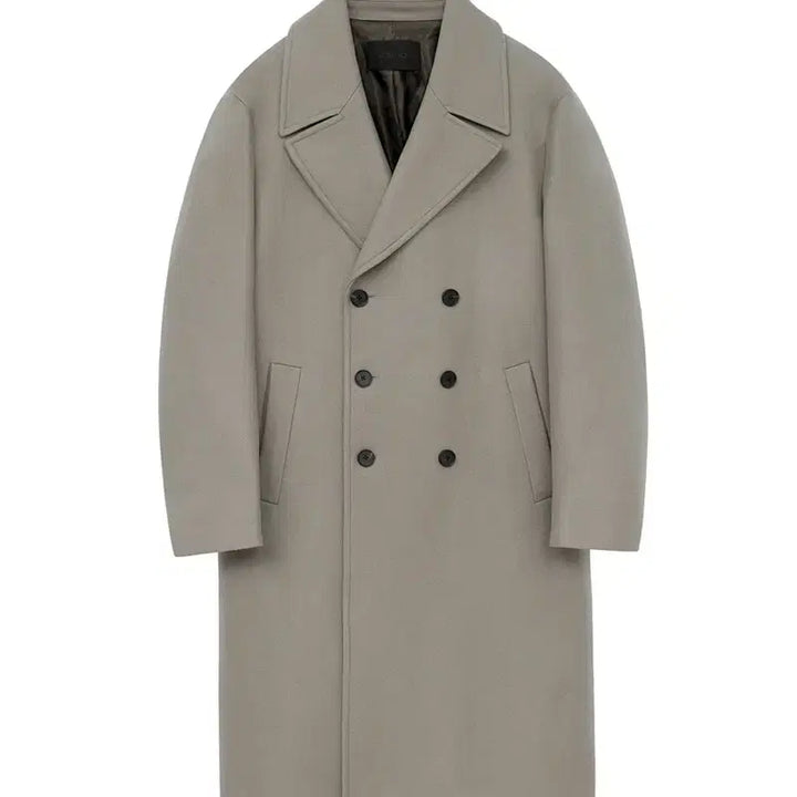 [BUNJANG] In Silence MTR Premium Double Breasted Coat / 인사일런스 MTR 프리미엄 더블 코트