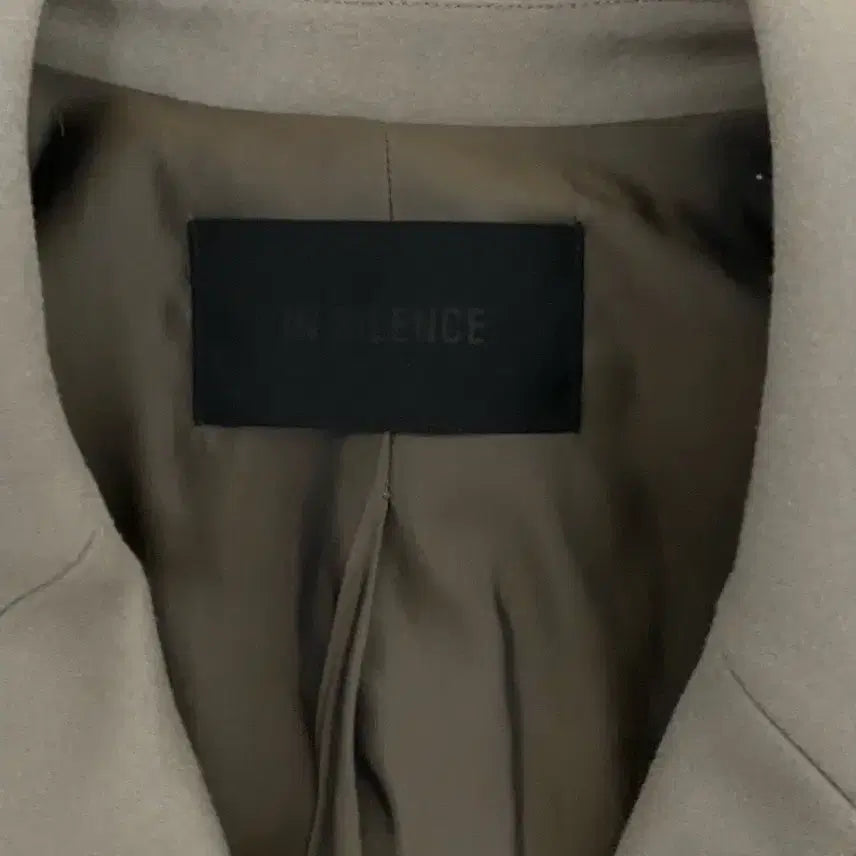 [BUNJANG] In Silence MTR Premium Double Breasted Coat / 인사일런스 MTR 프리미엄 더블 코트
