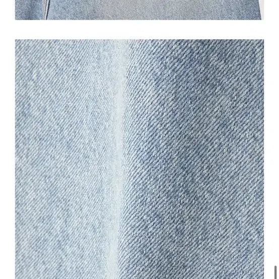 [SOLD OUT] 코어드 Washed loose denim (light blue)