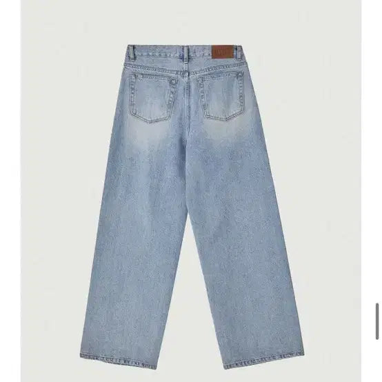[SOLD OUT] 코어드 Washed loose denim (light blue)